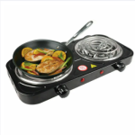 Echulo Infrared Double Burner Cooker Portable Electric Stove, 2000W