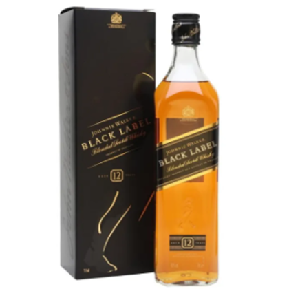 Johnnie Walker Black Label Premium Whisky – 750M