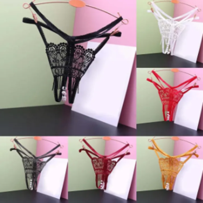 Women’s Panties Thongs Panties Lace G-String Underwear T-BACK Women’s Low Rise Panty Briefs